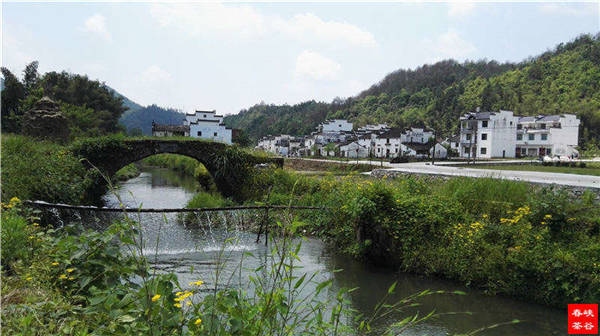 鄉(xiāng)村美景憶西源,茶香還數(shù)峽谷春