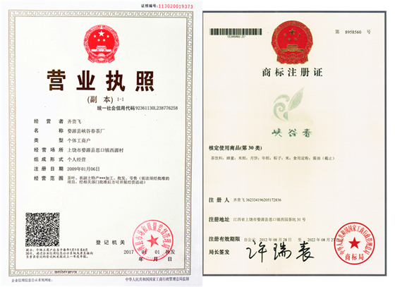 婺源峽谷春靈壁茶
